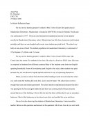 Reflection Paper