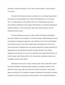 much ado about nothing essay introduction