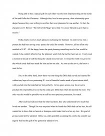 the gift of the magi essay
