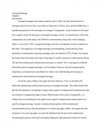 Arranged Marriage Research Paper Essay Preview Arranged Marriage Who Can Help Me Create A Business Plan also Compare Contrast Essay Papers High School Admission Essay Examples