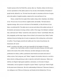 The Benefits Of Learning English Essay Essay Preview Johnny Got His Gun The Horror Of War Zoom Zoom Zoom Zoom Essay Proposal Template also Thesis In An Essay Johnny Got His Gun The Horror Of War Term Papers Essay Writing Scholarships For High School Students