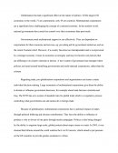 Impact Of Globalisation And Internationalism On Politics