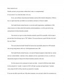 Fundraising Letter