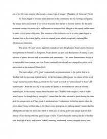 How To Write A Good Proposal Essay Essay Preview The Style And Content Of William Butler Yeats Apa Format Essay Paper also Essay Writing Business The Style And Content Of William Butler Yeats Research Paper English Essay Examples