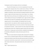 The Integration Into The Eu And Adoption Of The Euro In Czech Republic