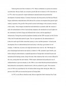 Mexico Economic Problems: Post Revolution