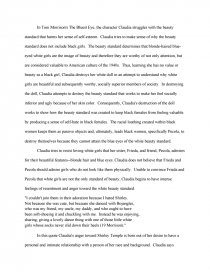 the bluest eye essay the bluest eye essay