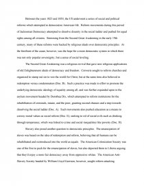 reform movements essay
