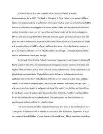 a child called it book report essay