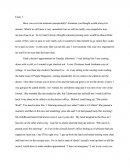 Essay 1