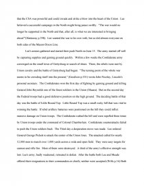 Gettysburg Turning Point Of The War Research Paper Gettysburg Turning Point Of The War Research Paper