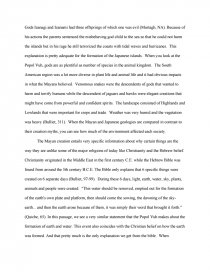 mayan essay