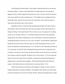 Реферат: The Great Gatsby Essay Research Paper Reflections