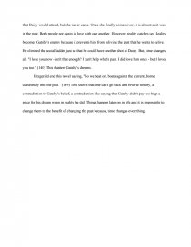 Реферат: The Great Gatsby Essay Research Paper Reflections