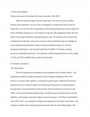 Ib Internal Assessment - The Causes Of The Opium War