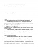 Virtual Organization Ebusiness Paper