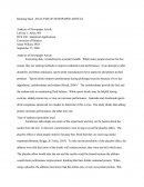 Analysis Of Newspaper Article