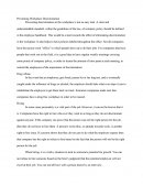 Preventing Workplace Discrimination -Simulation-