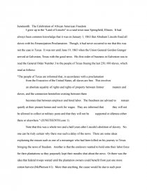 What is juneteenth and why is it important picture