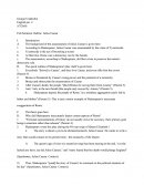 Julius Caesar Shakespeare Comparison Outline