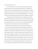 Dbq Alien And Sedition Acts