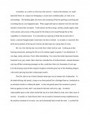 Descriptive Essay