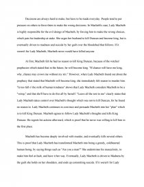 The Yellow Wallpaper Critical Essay Essay Preview Who Is At Fault Of Macbeths Downfall Science Essay Ideas also Essay Tips For High School Who Is At Fault Of Macbeths Downfall Term Papers Thesis Of A Compare And Contrast Essay