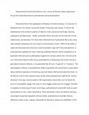 Postmodernism Has Been Described As A New Version Of Western Cultural Imperialism. Discuss The Relationship Between Postmodernism And 'Postcolonialism'.