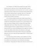 James Joyce Annotated Bibliography