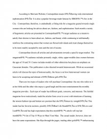 Buy A Doctorate Essay Preview Cosmopolitan Magazine Analysis Online Website Writing Services also Essays On Different Topics In English Cosmopolitan Magazine Analysis Research Paper Essay Style Paper