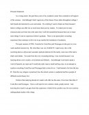 Personal Statement