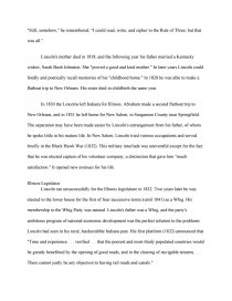 How To Write A Synthesis Essay Essay Preview Abraham Lincoln Life And Liberty Zoom Zoom An Essay About Health also How To Start A Proposal Essay Abraham Lincoln Life And Liberty Research Paper Business Essay Writing