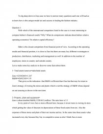 marketing zara case study