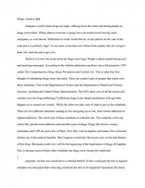 bad college essay examples