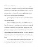 Synthesis Of Truman Show And Plato's Allegory Of The Cave