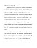 Economic Theory Suggests That Markets Are Efficient And Security Prices Are Determined On The Basis Of Fundamental Value