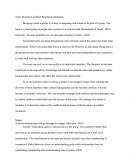Team Dynamics-Conflict Resolution Strategies