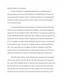 "Miss Brill" By Katherine Mansfield