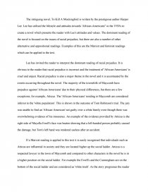 Реферат: Injustice To Kill A Mockingbird Essay Research Реферат: Injustice To Kill A Mockingbird Essay Research