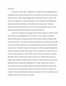 Invisible Man Tone Essay