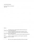 Legal Checklist Questions