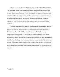 half a day by naguib mahfouz full story