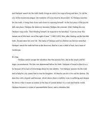 Реферат: Oedipus The Mysteries Of Fate Essay Research Реферат: Oedipus The Mysteries Of Fate Essay Research