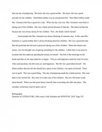 short story a pair of silk stockings