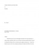 Company Introduction And Analysis Paper