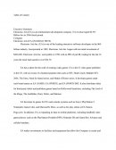Electronic Arts Financial Evaluation 2006