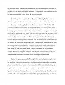 General Essay Topics In English Essay Preview Analysis Of The Mending Wall By Robert Frost Zoom Zoom Zoom Zoom Compare And Contrast Essay Sample Paper also My Country Sri Lanka Essay English Analysis Of The Mending Wall By Robert Frost Term Papers Research Essay Proposal Sample
