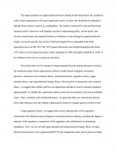 Hazard Mitigation Investment Decision Making: Organizational Response To Legislative Mandate
