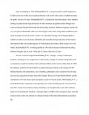 Mcdonald's Case Study