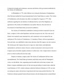 Articles Of Confederation